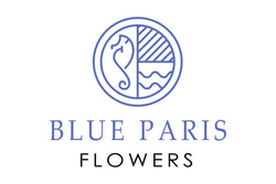 Blue Paris Flowers