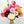 Vibrant Real-Touch Dahlias Arrangement in Brass Vase, Exquisite Floral Decor Centerpiece Unique Faux Artificial Flowers Home/Office Birthday