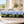 Luxury Real Touch Blue Hydrangea Artificial Flower Arrangement in Black Rectangular Planter