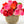 Real Touch Roses Arrangement in Vase, French Country Artificial Flowers Faux Floral Home Decor Realistic Floral Arrangement Gold Blue Paris