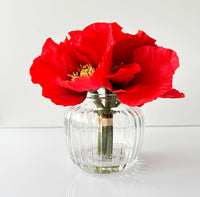 Red Poppies in Vase, Floral Arrangement