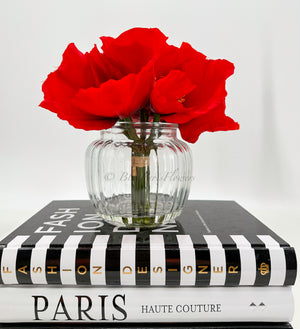 Red Poppies in Vase, Floral Arrangement