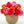 Real Touch Roses Arrangement in Vase, French Country Artificial Flowers Faux Floral Home Decor Realistic Floral Arrangement Gold Blue Paris