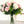 Real Touch White and Pink Rose | Greenery Artificial Faux Arrangement, Floral Centerpiece, Home Decor