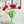 22” Red Tulips | Modern Arrangement Centerpiece| Silk | Artificial Faux Forever Flowers in Glass Vase | Faux Flowers in Vase