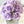 Real Touch Purple-Lavender Rose Arrangement-Fake Flowers-Artificial Centerpiece-Home Decor-Faux Flower Arrangement in Glass Vase
