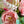 Pink Peonies, Red Roses, Artificial Faux Floral Arrangement Table Centerpiece Decor, Flower Arrangement Silk Florals, Real Touch Peony
