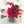 Dahlia, Roses Peonies Arrangement, Faux Flowers in Vase, Floral Decor Centerpiece