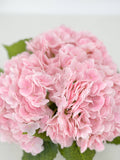 Light Pink REAL TOUCH Hydrangeas in Vase Artificial Faux Flower Arrangement French Floral Centerpiece Flower Faux Flower in Vase Home Decor