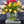 X-Large 70 Multi-Color Tulips Modern Faux Floral Arrangement Real Touch Artificial Faux Forever Flowers in Glass Vase, Faux Flowers in Vase