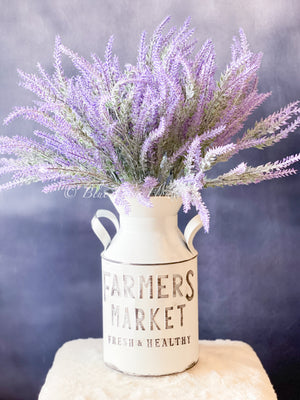 Farmhouse Style | Floral | Lavender Arrangement