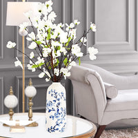 Cherry Blossom, Floral Faux Arrangement, Artificial Centerpiece, Flower Arrangement, Table Decor Arrangement Gift Mother’s Day