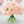 Pink Large Head Peony Arrangement, Artificial Faux Centerpiece, Decor Wedding Faux Florals, Silk Flowers in Glass Vase by Blue Paris