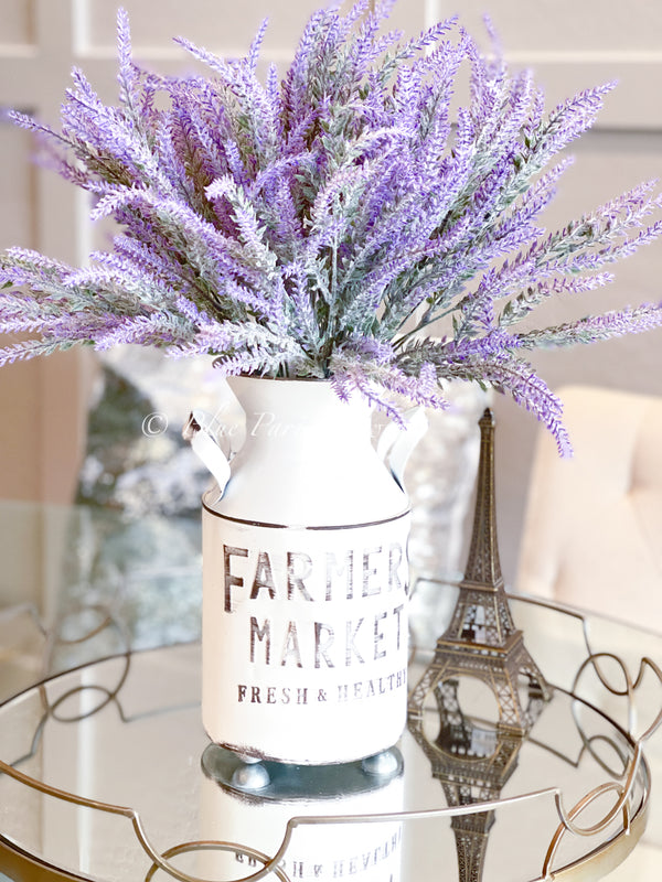 Farmhouse Style | Floral | Lavender Arrangement