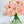 Pink Large Head Peony Arrangement, Artificial Faux Centerpiece, Decor Wedding Faux Florals, Silk Flowers in Glass Vase by Blue Paris