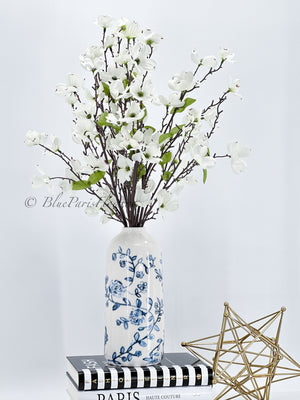Cherry Blossom, Floral Faux Arrangement, Artificial Centerpiece, Flower Arrangement, Table Decor Arrangement Gift Mother’s Day